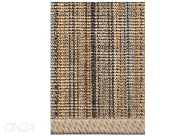 Narma sisalvaip Livos™ multi ümar Ø 160 cm suurendatud