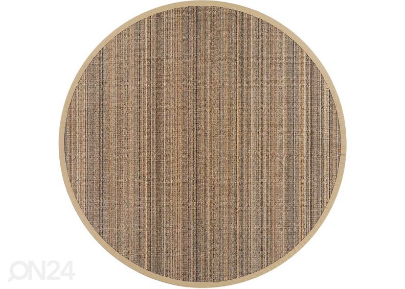 Narma sisalvaip Livos™ ümar Ø 160 cm suurendatud