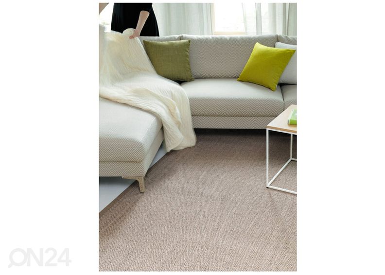 Narma sisalvaip Tuna™ 80x400 cm suurendatud