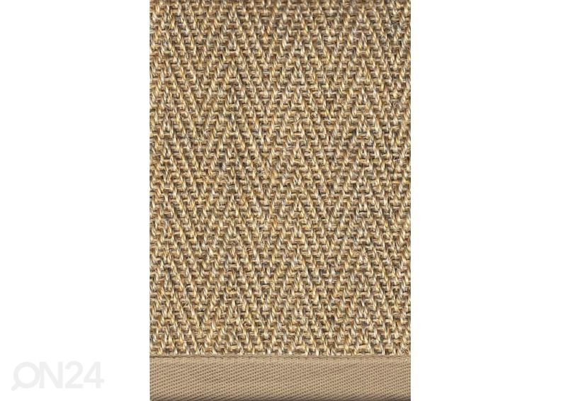 Narma sisalvaip Tuna™ 80x400 cm suurendatud