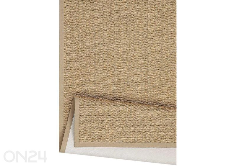 Narma sisalvaip Tuna™ beige 80x160 cm suurendatud