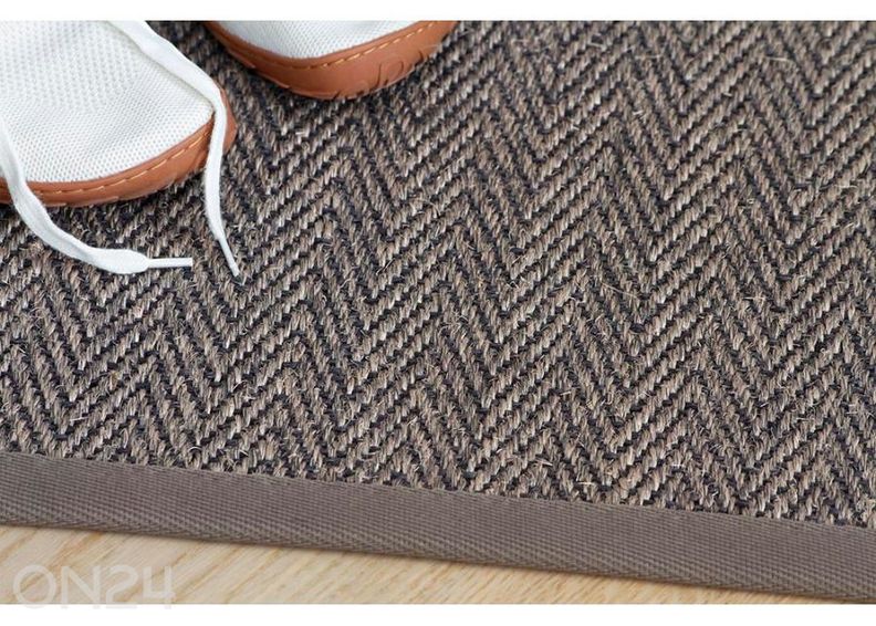 Narma sisalvaip Tuna™ cocoa 80x160 cm suurendatud