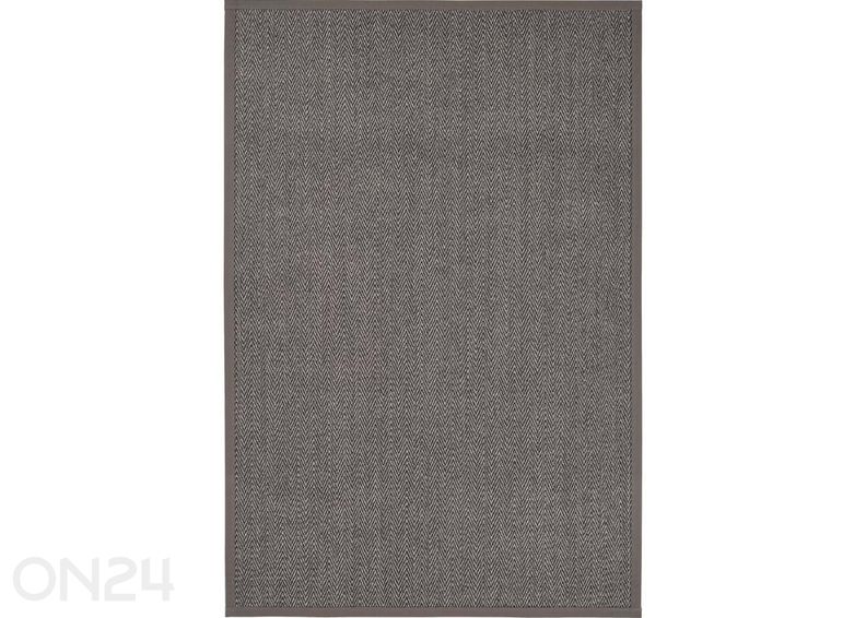 Narma sisalvaip Tuna™ cocoa 80x160 cm suurendatud