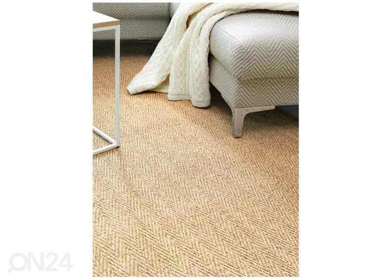 Narma sisalvaip Tuna™ gold 80x160 cm suurendatud