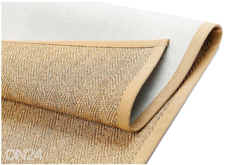 Narma sisalvaip Tuna™ gold 80x160 cm suurendatud