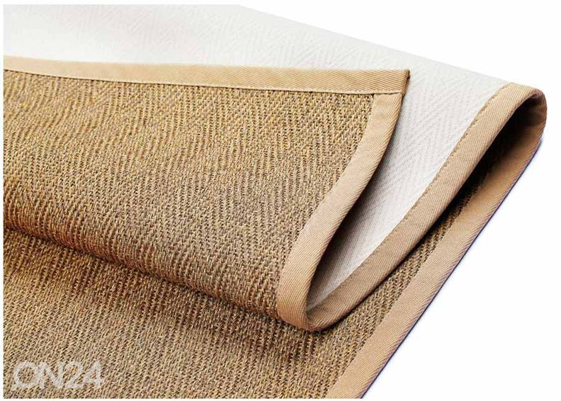 Narma sisalvaip Tuna™ gold 80x250 cm suurendatud