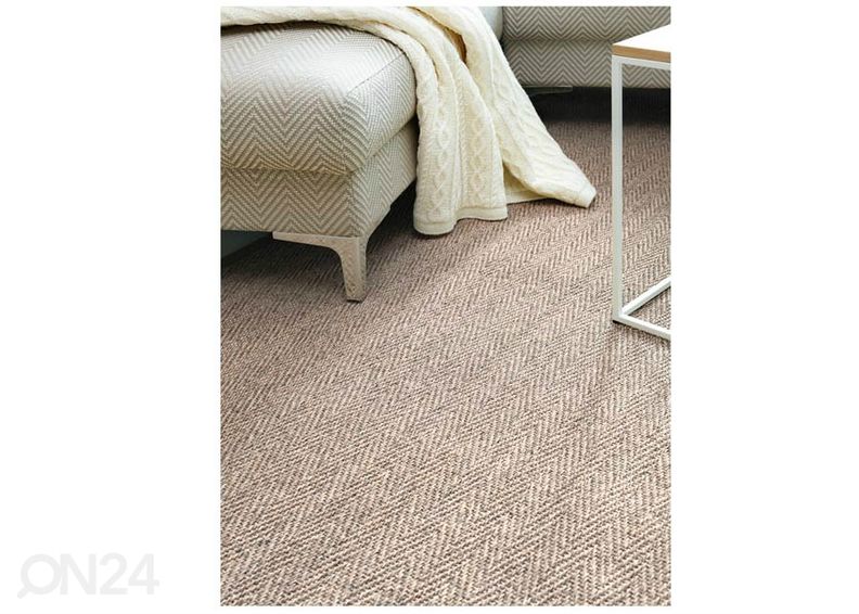 Narma sisalvaip Tuna™ linen 100x160 cm suurendatud