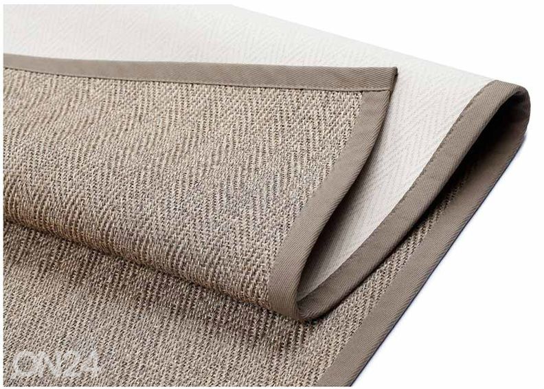 Narma sisalvaip Tuna™ linen 80x160 cm suurendatud