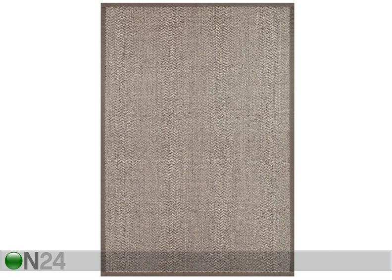 Narma sisalvaip Tuna linen 80x200 cm suurendatud