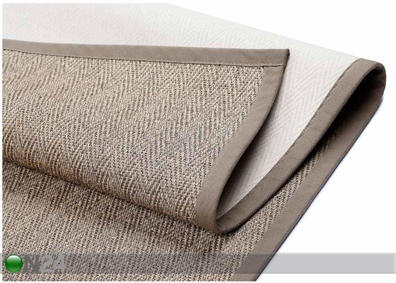 Narma sisalvaip Tuna linen 80x250 cm suurendatud