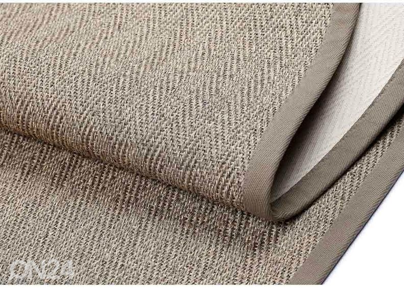 Narma sisalvaip Tuna™ linen ümar Ø 160 cm suurendatud