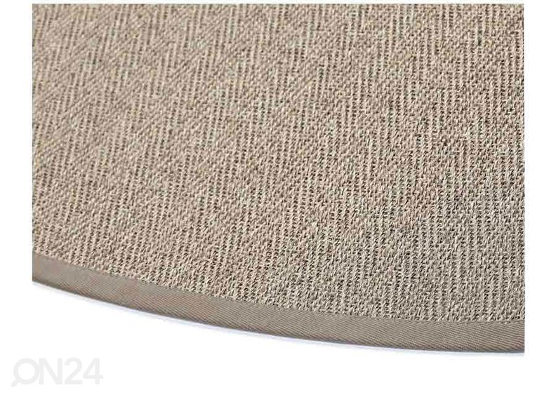 Narma sisalvaip Tuna™ linen ümar Ø 160 cm suurendatud