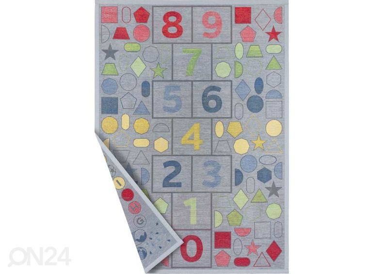 Narma smartWeave® DUO vaip Tähemaa silver 100x160 cm suurendatud