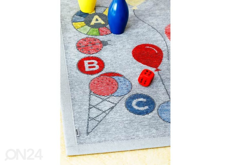 Narma smartWeave® DUO vaip Tähemaa silver 100x160 cm suurendatud