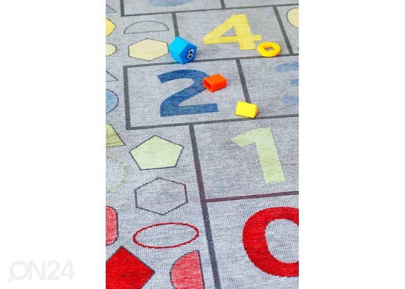 Narma smartWeave® DUO vaip Tähemaa silver 100x160 cm suurendatud