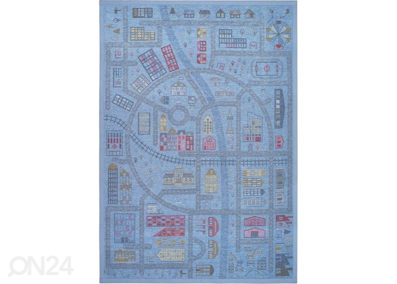 Narma smartWeave® DUO vaip Ülejõe blue-green 140x200 cm suurendatud