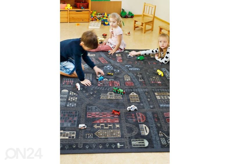 Narma smartWeave® DUO vaip Ülejõe carbon 100x160 cm suurendatud