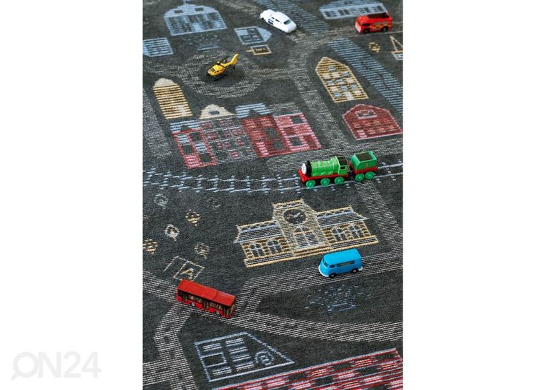 Narma smartWeave® DUO vaip Ülejõe carbon 140x200 cm suurendatud