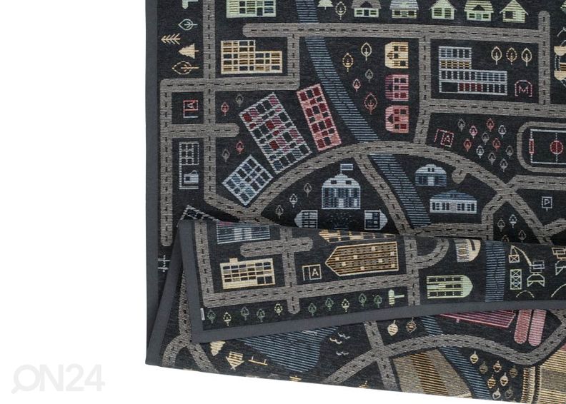Narma smartWeave® DUO vaip Ülejõe carbon 160x230 cm suurendatud