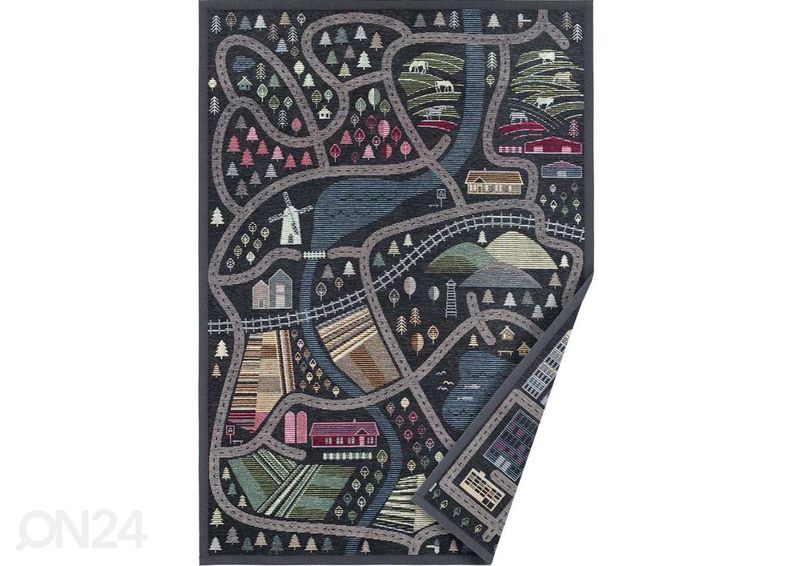Narma smartWeave® DUO vaip Ülejõe carbon 160x230 cm suurendatud