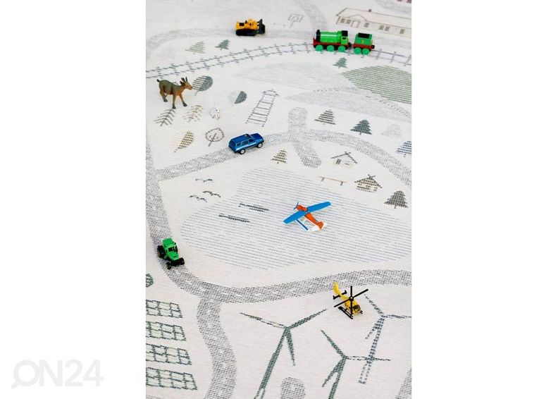 Narma smartWeave® DUO vaip Ülejõe white 100x160 cm suurendatud