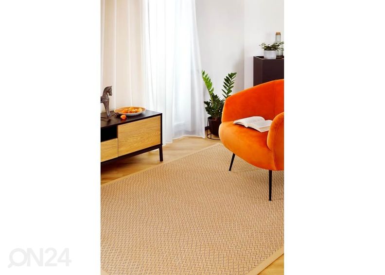 Narma smartWeave® TWIN vaip Are gold 70x140 cm suurendatud