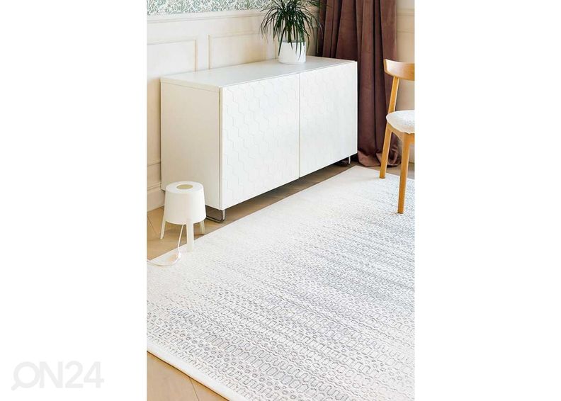 Narma smartWeave® vaip Hanila white 200x300 cm suurendatud