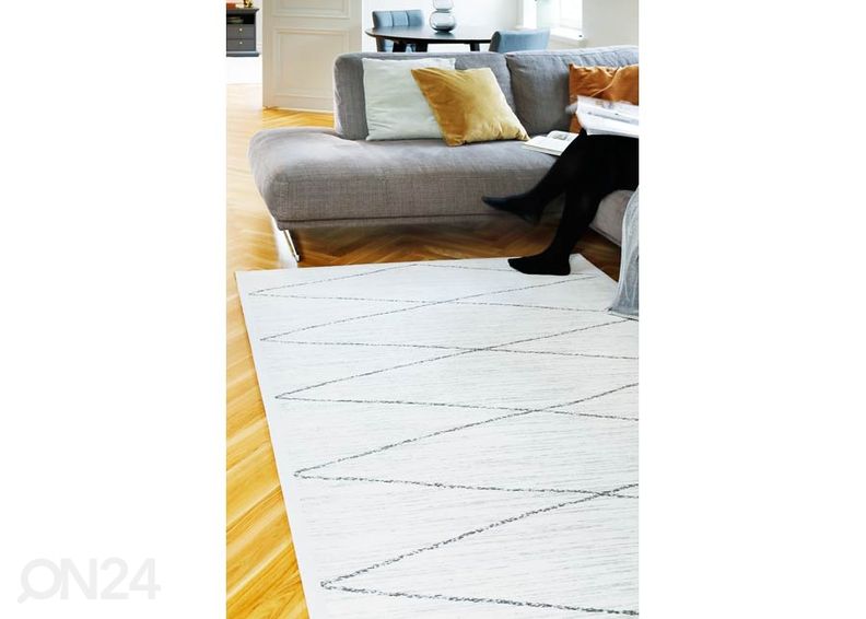 Narma smartWeave® vaip Kauri white 100x160 cm suurendatud