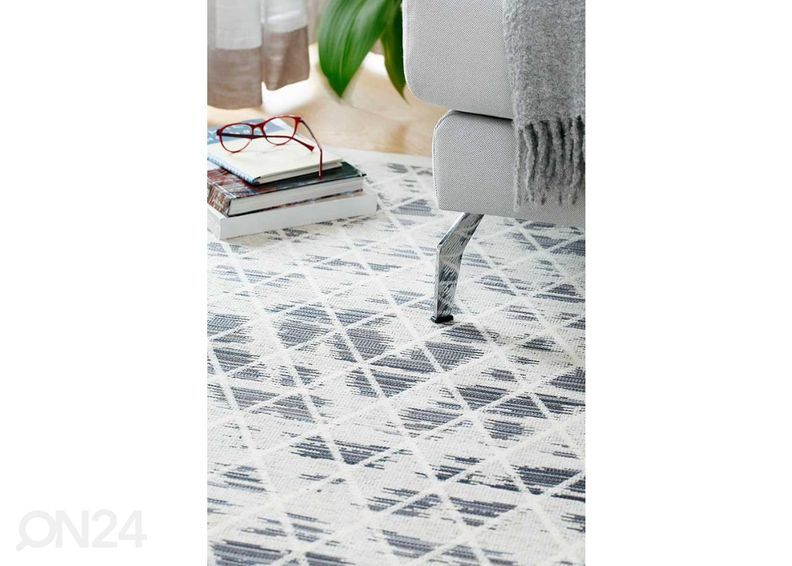 Narma smartWeave® vaip Kuma white 140x200 cm suurendatud