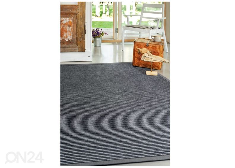 Narma smartWeave® vaip Kursi grey 70x140 cm suurendatud