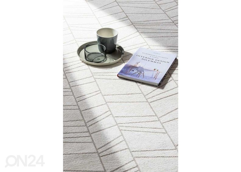 Narma smartWeave® vaip Loona white 200x300 cm suurendatud