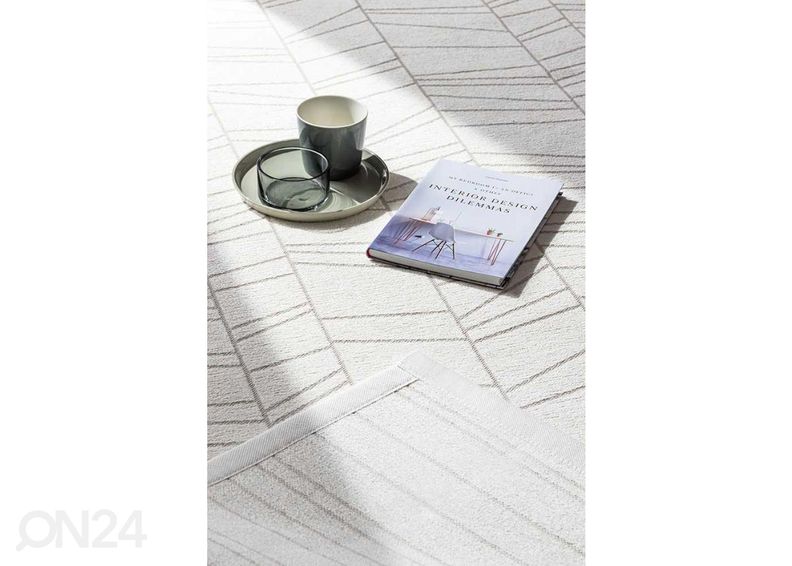Narma smartWeave® vaip Loona white 200x300 cm suurendatud