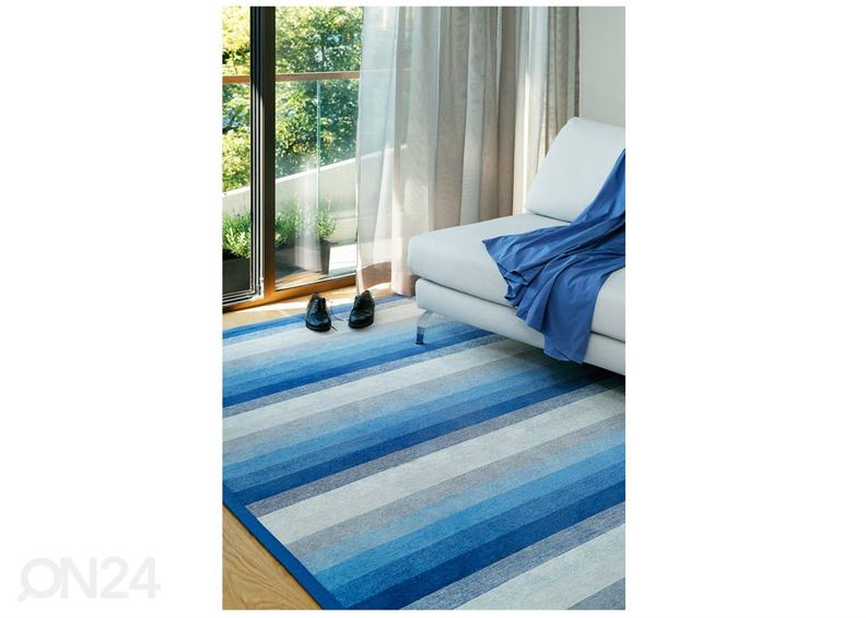 Narma smartWeave® vaip Luke blue 140x200 cm suurendatud