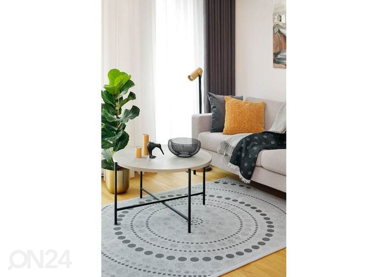 Narma smartWeave® vaip Oola silver 80x250 cm suurendatud