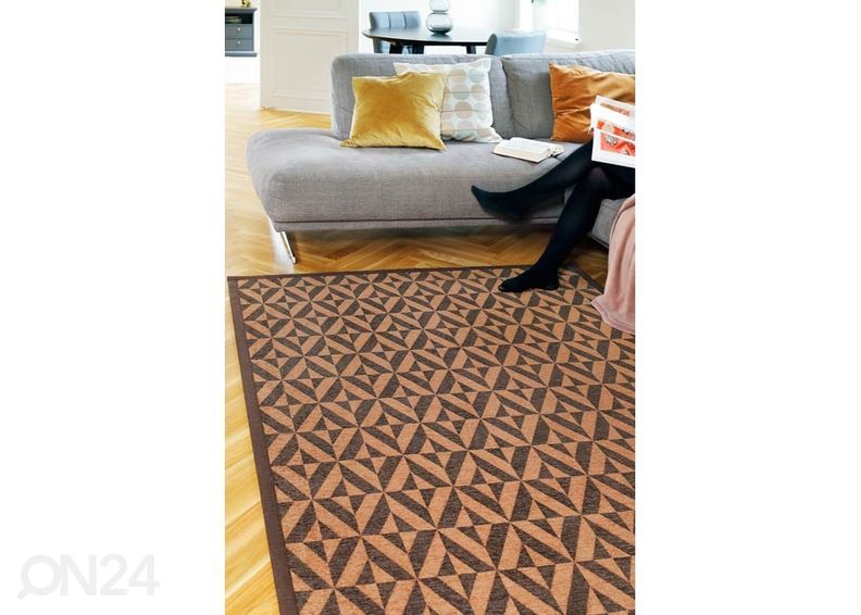 Narma smartWeave® vaip Püha brown 100x160 cm suurendatud
