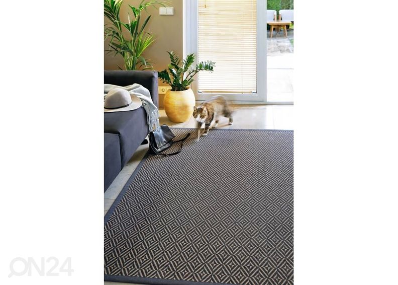 Narma smartWeave® vaip Püha carbon 100x160 cm suurendatud