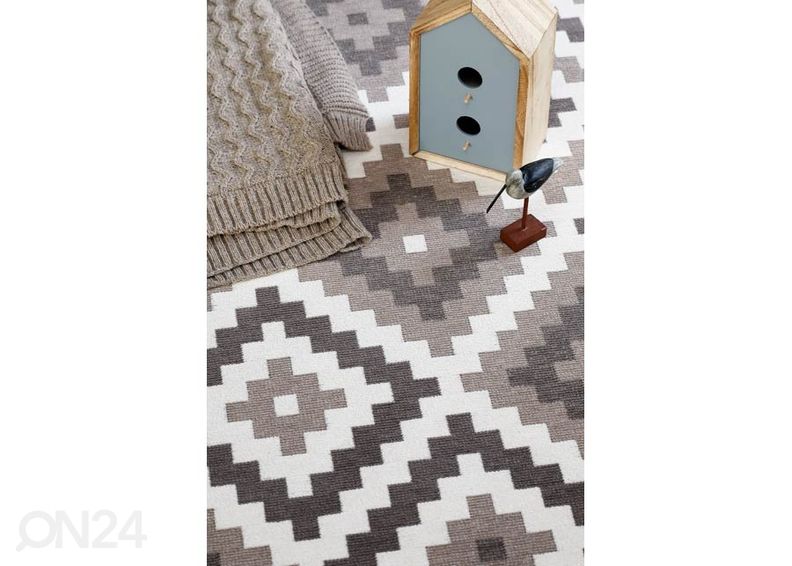Narma smartWeave® vaip Saka beige 80x250 cm suurendatud