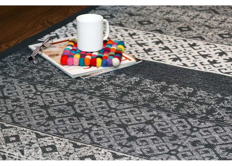 Narma smartWeave® vaip Tidriku grey 140x200 cm suurendatud
