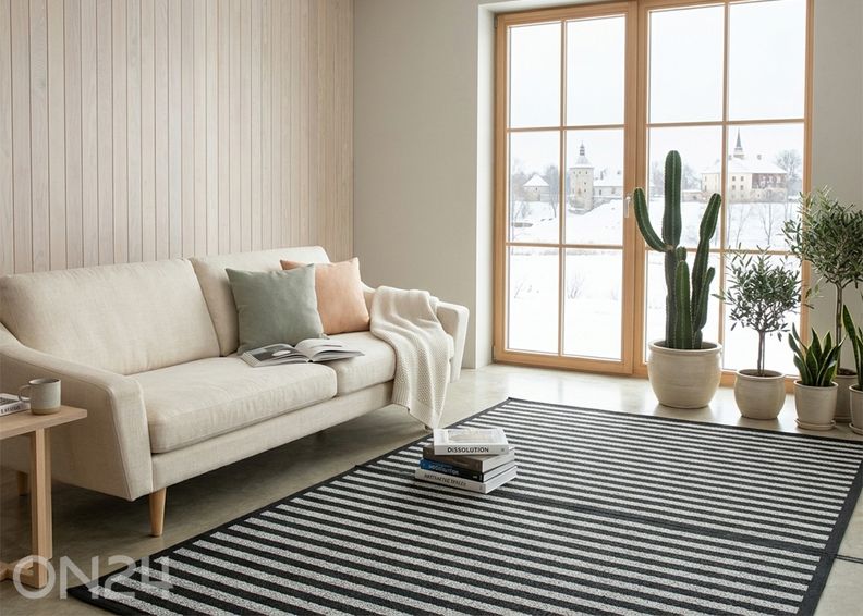 Narma smartWeave® vaip Viki black 70x140 cm suurendatud