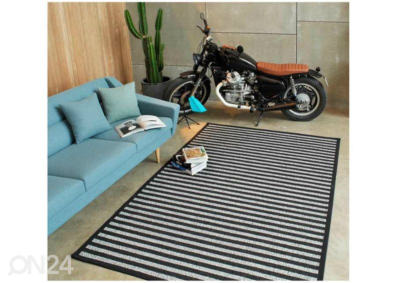 Narma smartWeave® vaip Viki black 80x250 cm suurendatud