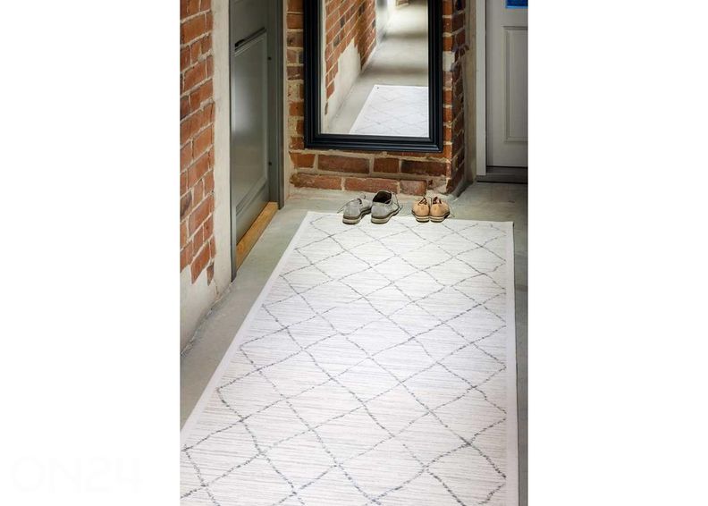 Narma smartWeave® vaip Voose white 100x160 cm suurendatud