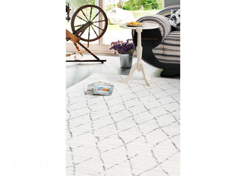 Narma smartWeave® vaip Voose white 100x160 cm suurendatud