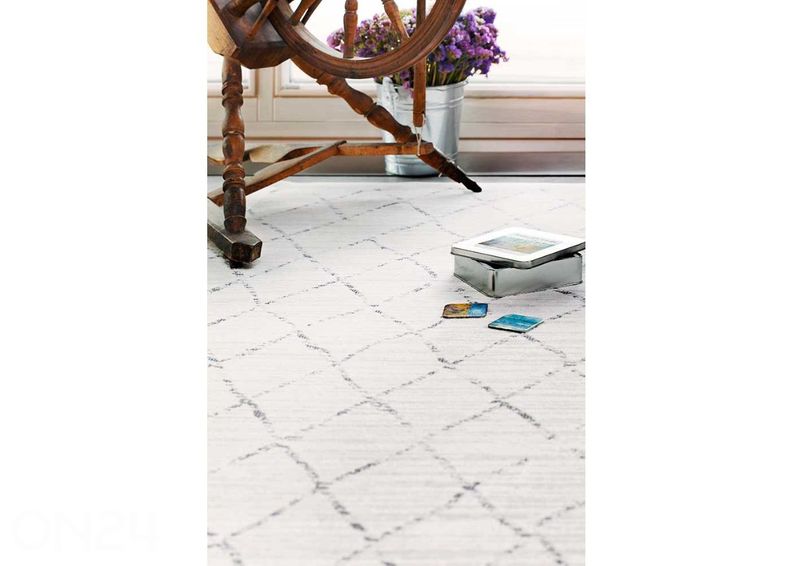 Narma smartWeave® vaip Voose white 100x160 cm suurendatud
