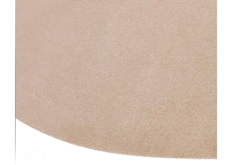 Narma veluurvaip Eden™ camel ümar Ø 133 cm suurendatud