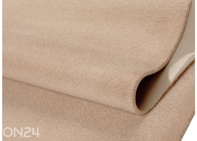 Narma veluurvaip Eden™ camel ümar Ø 133 cm suurendatud