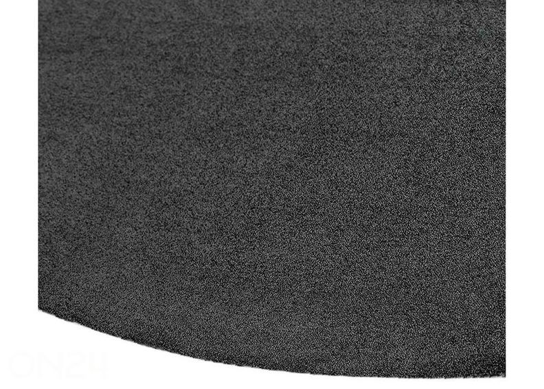 Narma veluurvaip Eden™ carbon ümar Ø 133 cm suurendatud