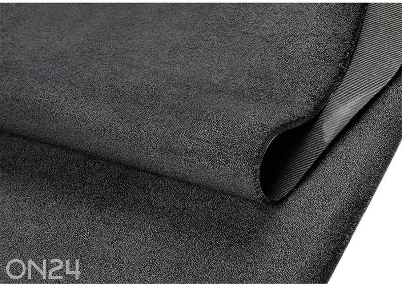 Narma veluurvaip Eden™ carbon ümar Ø 133 cm suurendatud