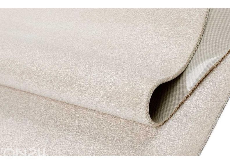 Narma veluurvaip Eden™ cream ümar Ø 133 cm suurendatud