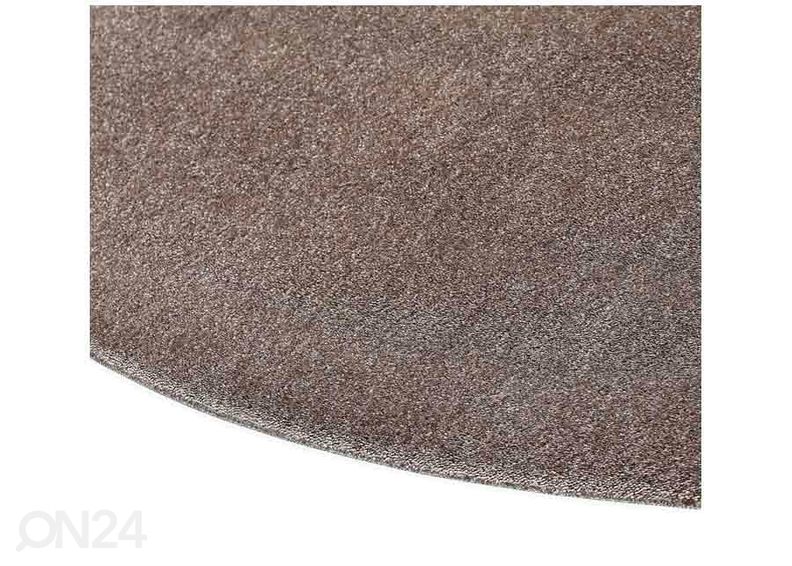 Narma veluurvaip Eden™ linen ümar Ø 200 cm suurendatud