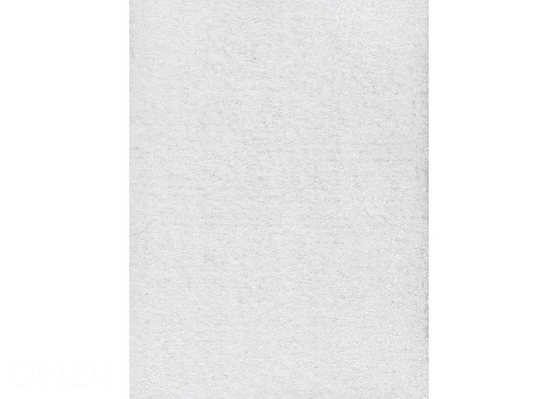 Narma veluurvaip Eden™ white ümar Ø 200 cm suurendatud